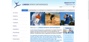 Orthopaedic & Sports consultants web